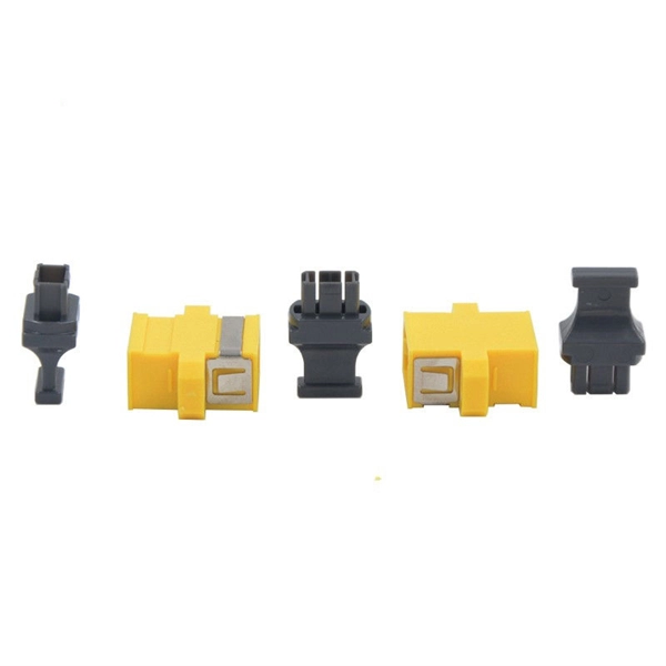 What power source is used in fiber optic cables for telecommunications 