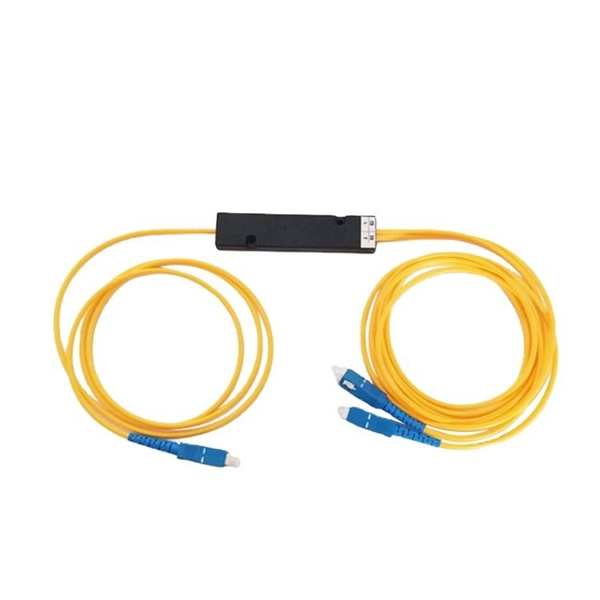 SC to LC single-mode fiber optic patch cord dual core - E-Motional Optics & Connectivity