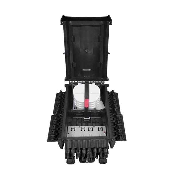 Installation of cable tray control cabinet - E-Motional Optics & Connectivity