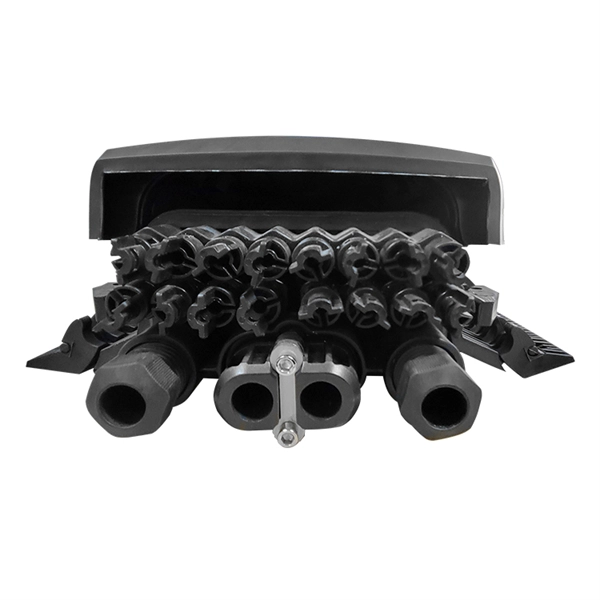 The beam splitter can reverse the light output 