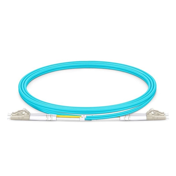 Single-mode optical fiber emits light from diodes 