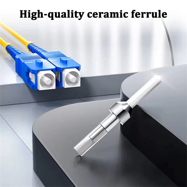 Three-year warranty butterfly-shaped drop cable G 655 - E-Motional Optics & Connectivity